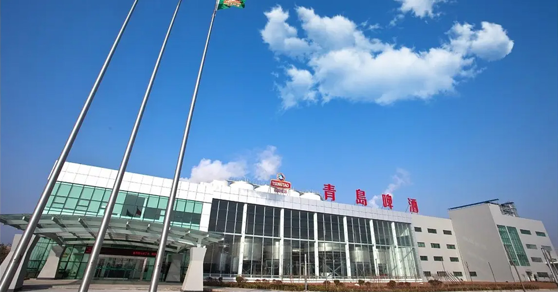 青島啤酒廠(chǎng)項(xiàng)目使用阿力克耐水膩?zhàn)樱鈮δ?，界面劑、?nèi)墻膩?zhàn)樱皾{等